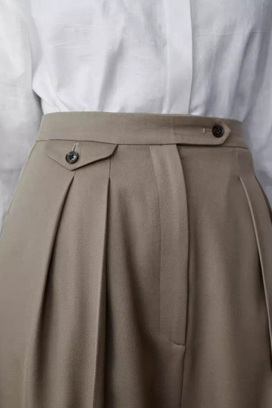 Pantalon large décontracté et tendance pour femme - Droxev