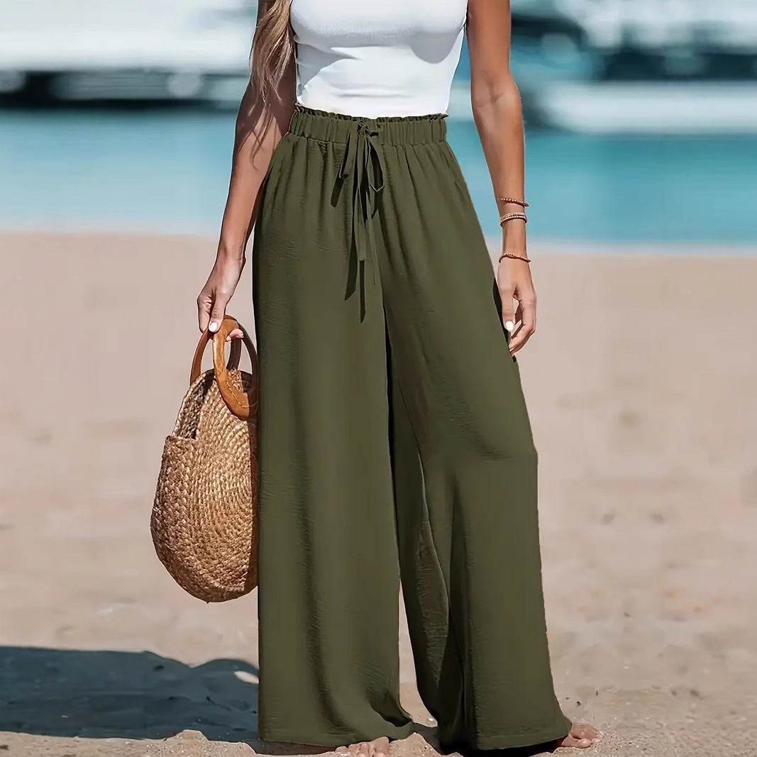 Pantalon large décontracté et ample - Droxev