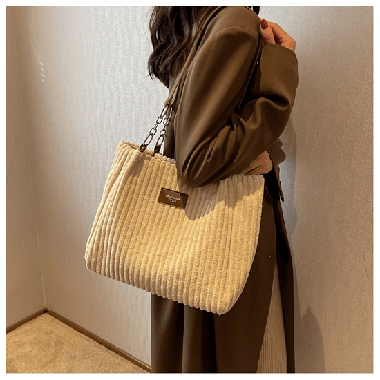 Sac Cabas Rétro Élégant - Droxev