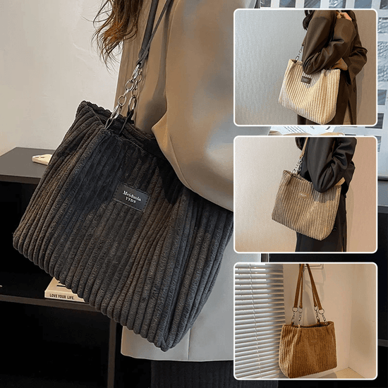 Sac Cabas Rétro Élégant - Droxev