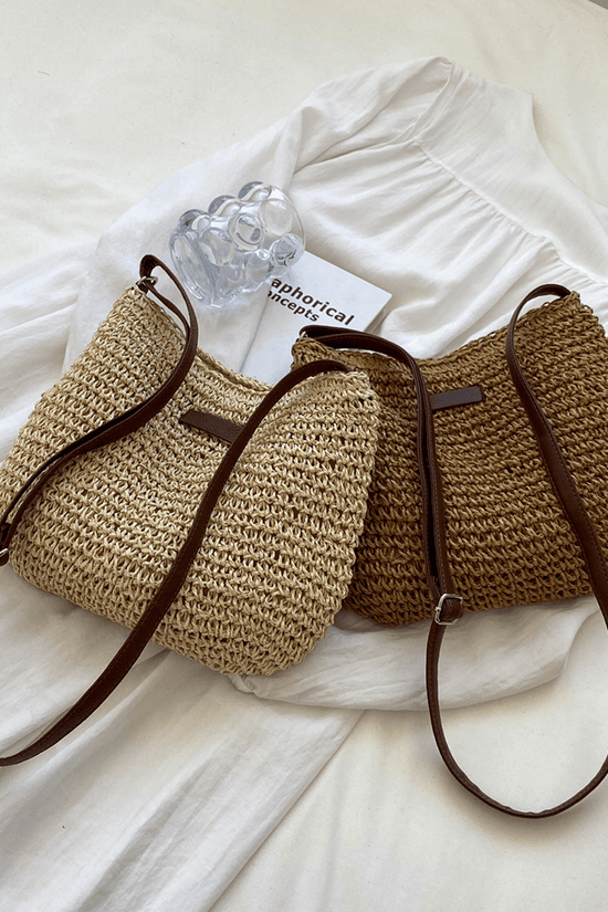 Sac Cabas en Paille Design Unique - Droxev