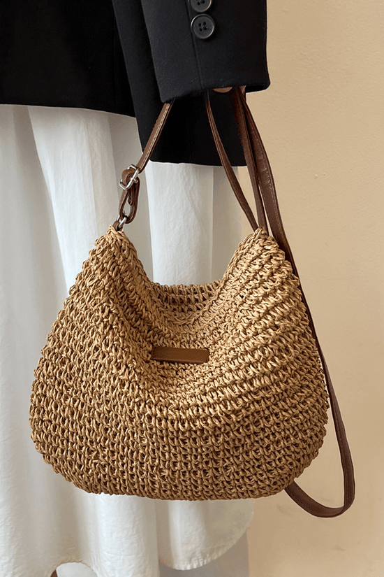 Sac Cabas en Paille Design Unique - Droxev