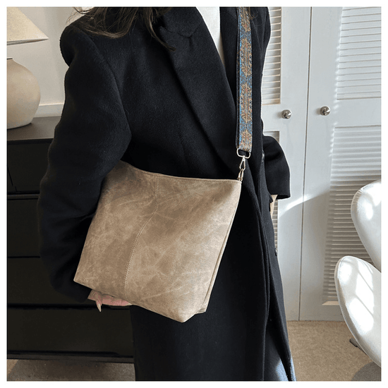 Sac Épaule Vintage à Grande Capacité - Droxev