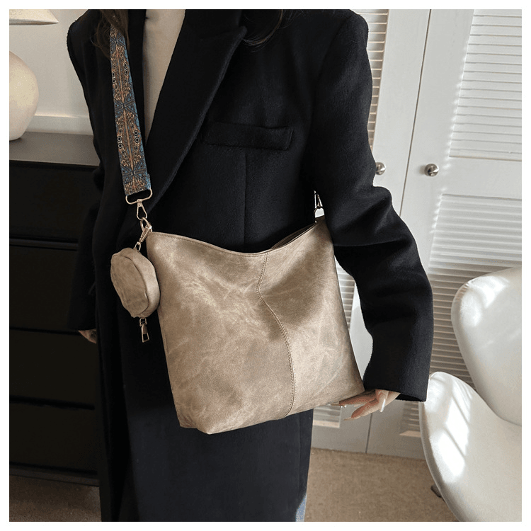 Sac Épaule Vintage à Grande Capacité - Droxev