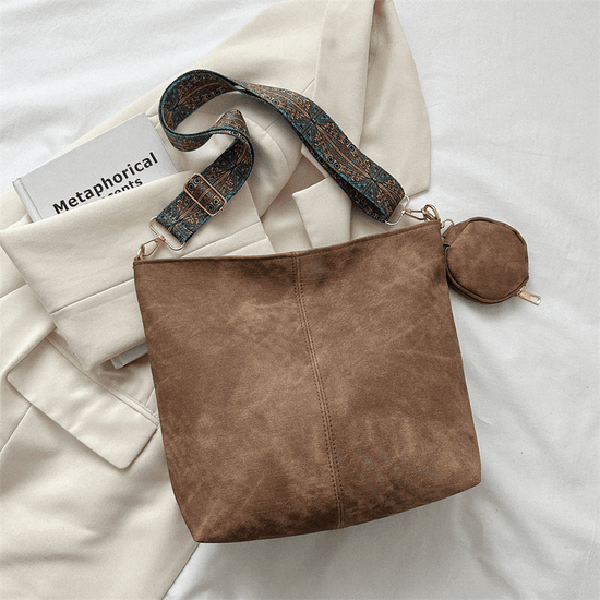 Sac Épaule Vintage à Grande Capacité - Droxev