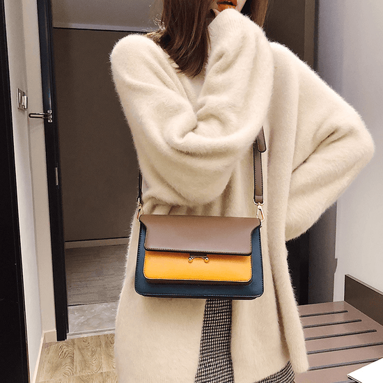 Sac à Bandoulière Contrasté - Droxev