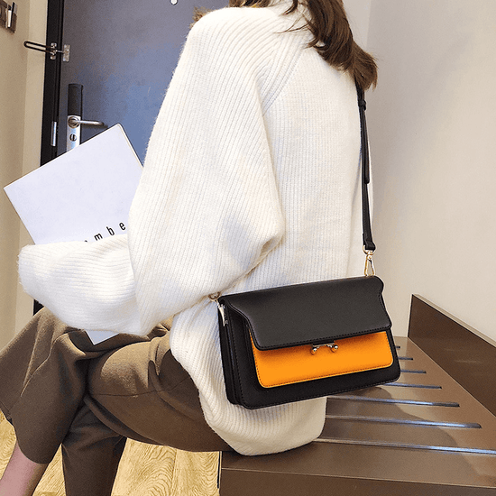 Sac à Bandoulière Contrasté - Droxev