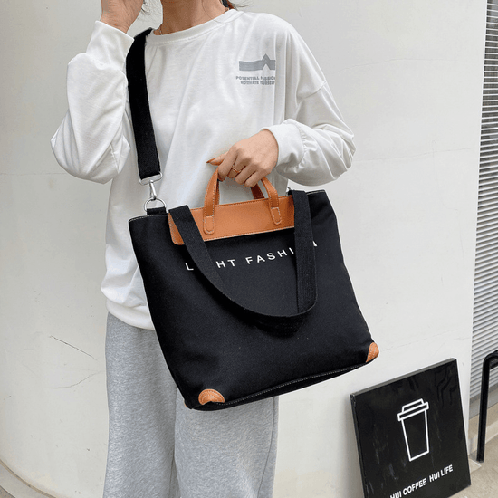 Sac à Bandoulière en Toile - Droxev