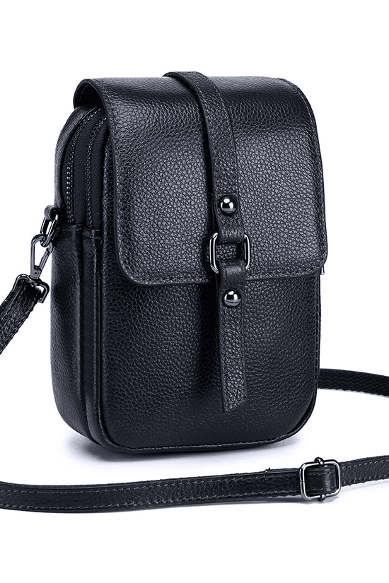 Sac diagonal en cuir - Droxev