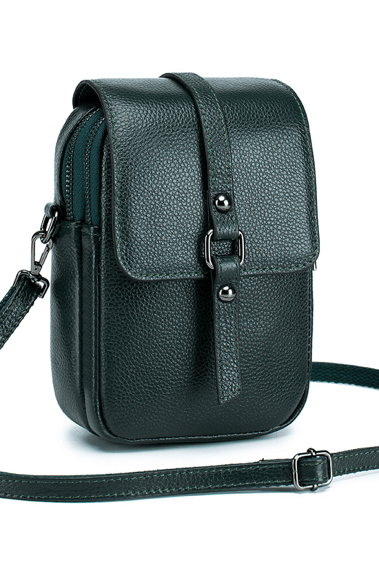 Sac diagonal en cuir - Droxev