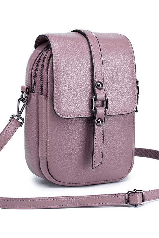 Sac diagonal en cuir - Droxev