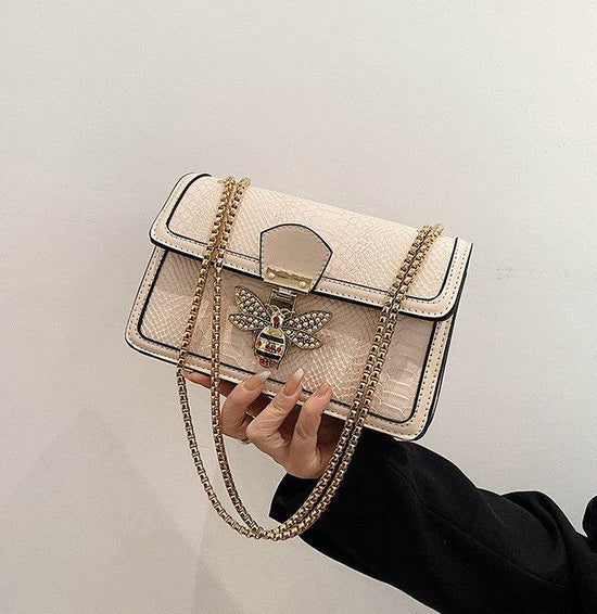 Sac messager tendance avec chaîne - Droxev