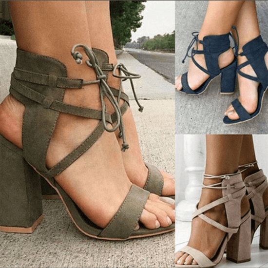 Sandales à Talons Hauts - Droxev