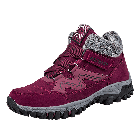 Chaussures Baskets Orthopédiques Raquettes à Neige en Fourrure Chaude