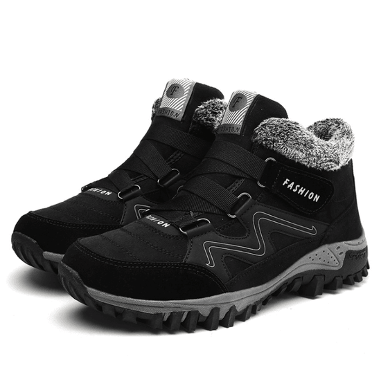 Chaussures Baskets Orthopédiques Raquettes à Neige en Fourrure Chaude