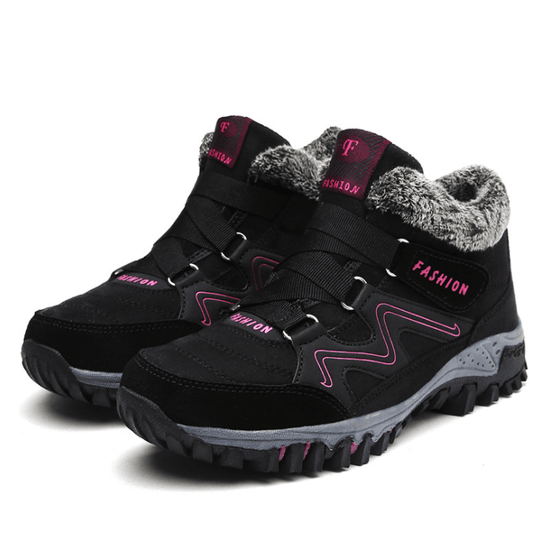 Chaussures Baskets Orthopédiques Raquettes à Neige en Fourrure Chaude