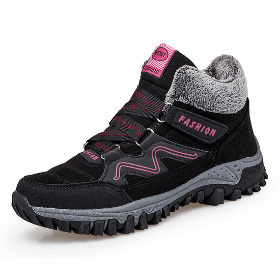 Chaussures Baskets Orthopédiques Raquettes à Neige en Fourrure Chaude