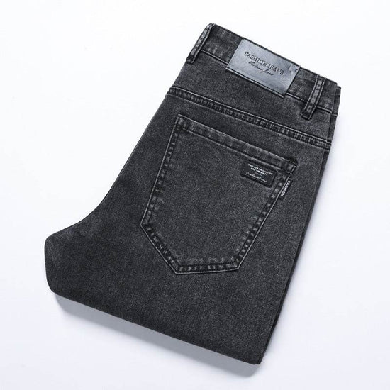 Jean slim droit extensible polyvalent pour homme - Droxev