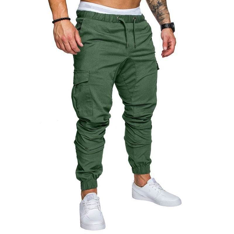 Pantalon décontracté en tissu tissé pour homme, pantalon corset - Droxev