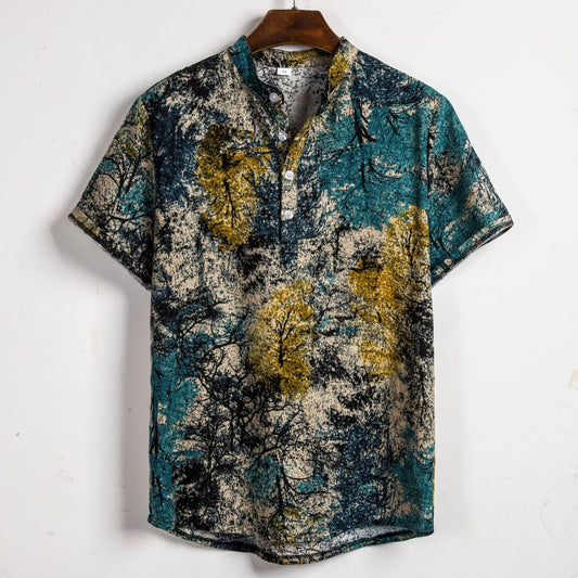 T-shirt Homme en Chanvre de Bambou – Respirant et Naturel