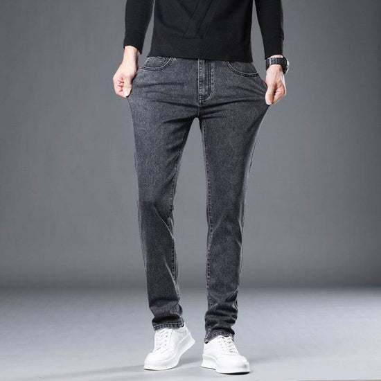 Jean slim droit extensible polyvalent pour homme - Droxev
