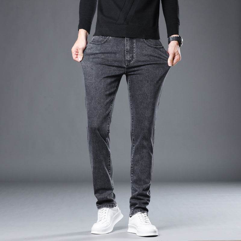 Jean slim droit extensible polyvalent pour homme - Droxev
