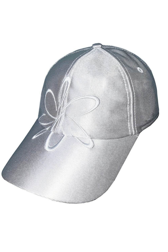 Casquette Argentée Brodée – Style Duckbill - Droxev