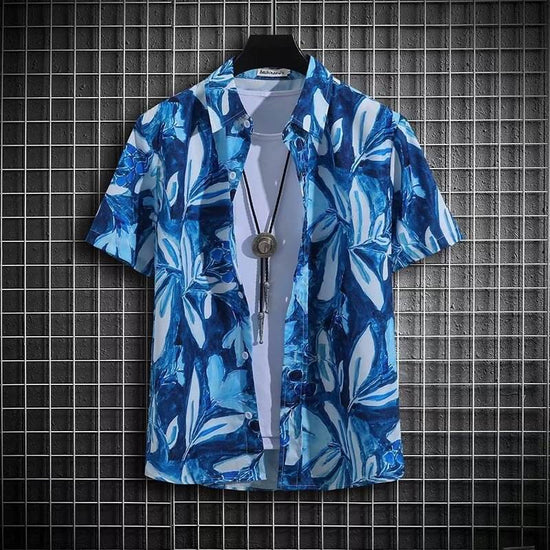 Chemise décontractée ample grande taille pour homme, design de niche, été - Droxev
