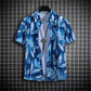 Chemise décontractée ample grande taille pour homme, design de niche, été