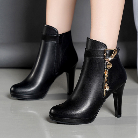 Bottes en Cuir d'Automne