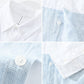 Chemise à manches longues avec coutures contrastées pour homme