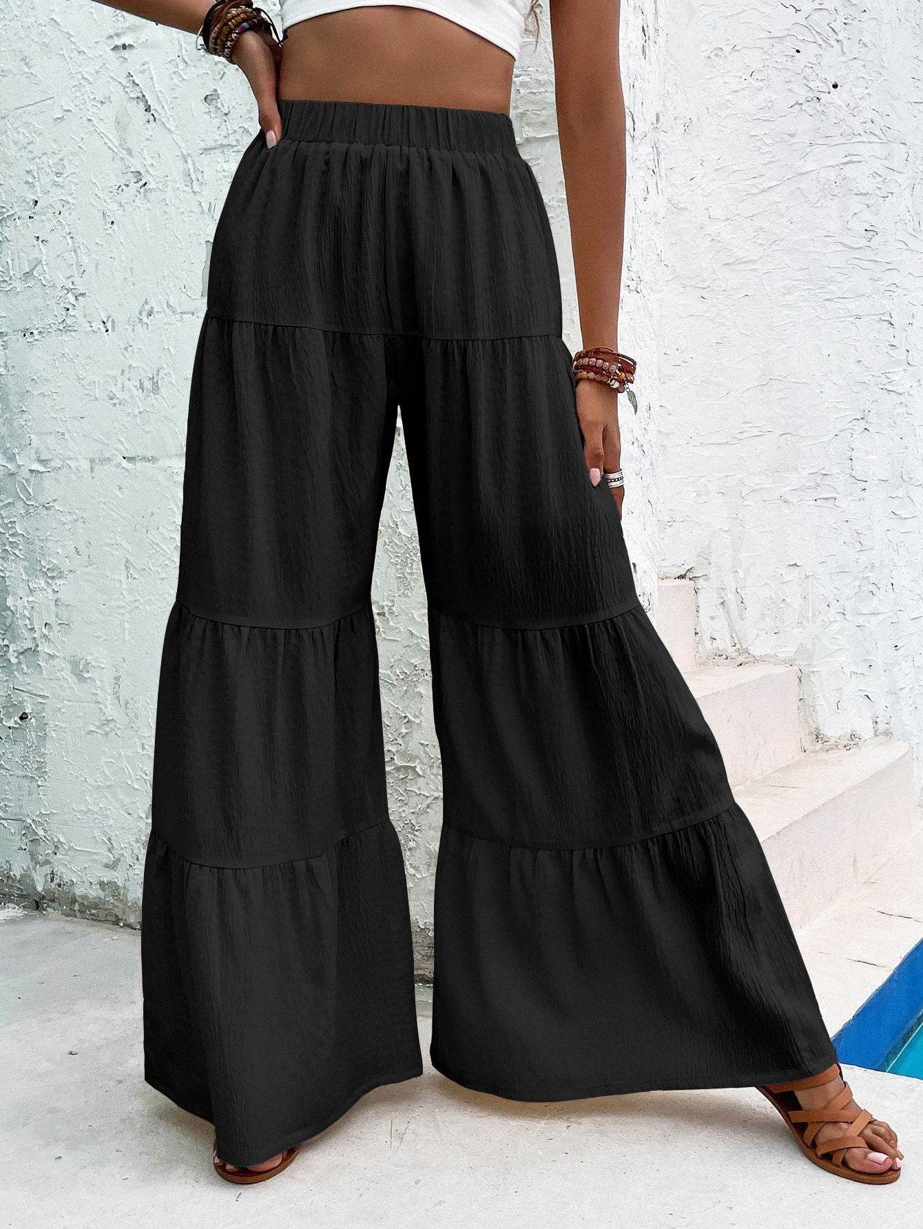 Pantalon long décontracté et confortable - Droxev