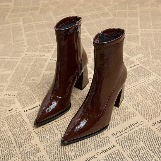 Chaussures à talons hauts élégantes et de haute qualité, à l'aspect plus fin - Droxev