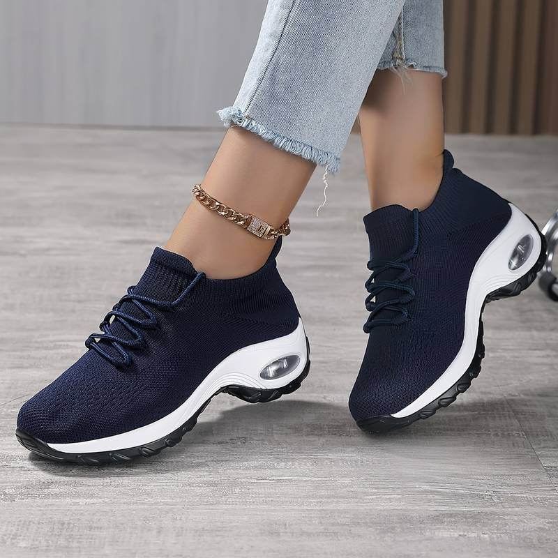 Chaussettes de sport en tricot volant pour femmes - Droxev