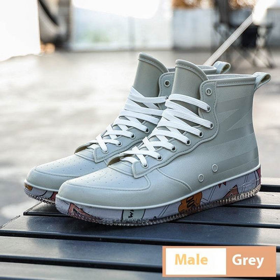 Bottes de pluie basses antidérapantes pour hommes et femmes - Droxev