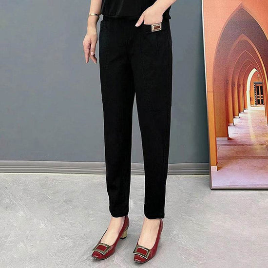 Pantalon tendance couvrant le ventre confortable - Droxev
