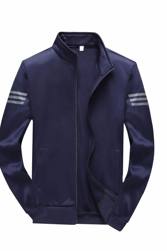 Ensemble de sport décontracté pour homme, veste zippée et pull - Droxev