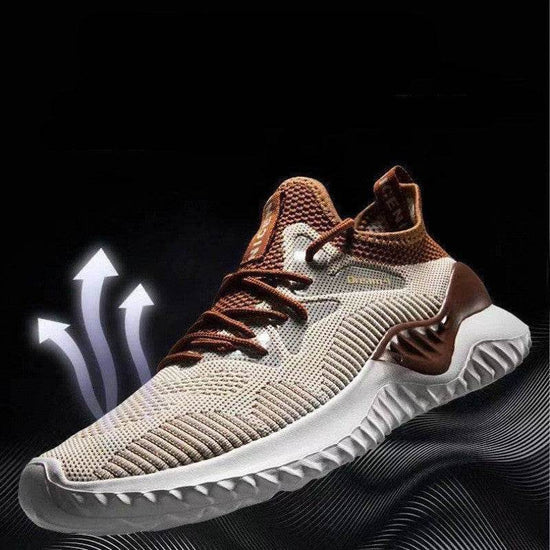 Chaussures pour hommes, chaussures décontractées tissées volantes - Droxev