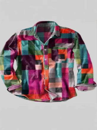 Chemise décontractée d'été imprimée en 3D pour homme - Droxev