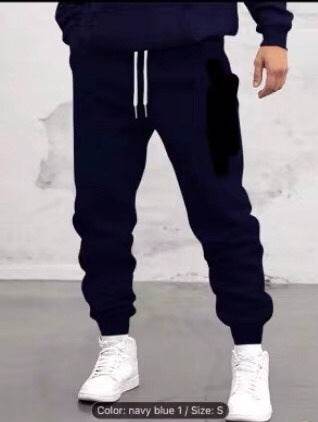 Pantalon de survêtement confortable à coupe ajustée et cordon de serrage à la cheville - Droxev