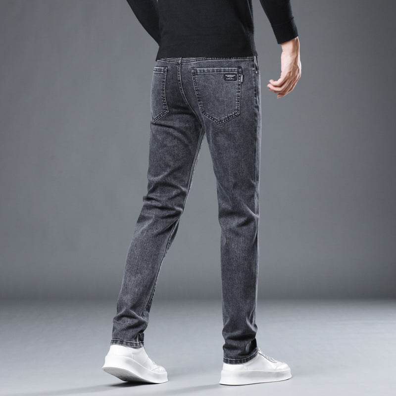 Jean slim droit extensible polyvalent pour homme - Droxev