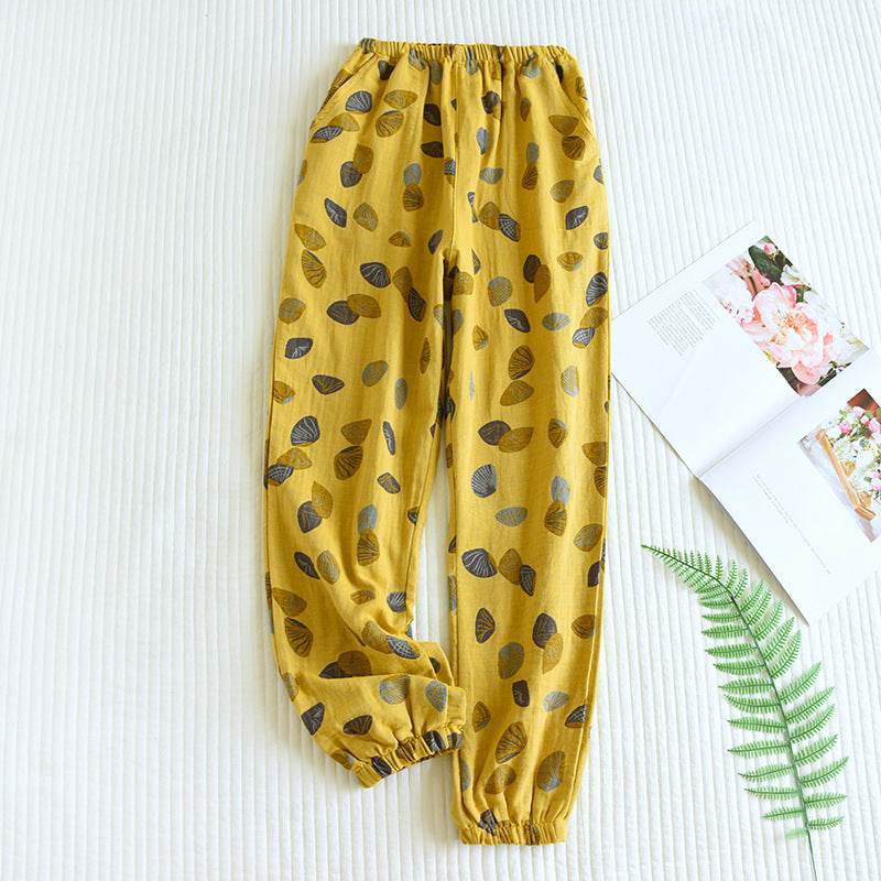 Pantalon ample anti-moustiques en coton pour femme - Droxev