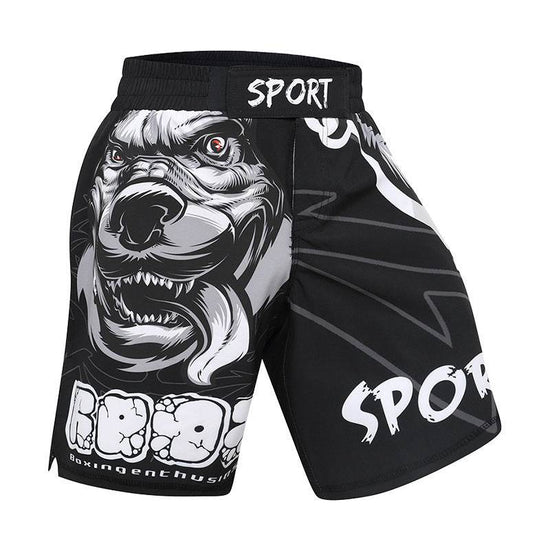 Short de sport d'automne pour homme, Jiu Ju Sanda - Droxev