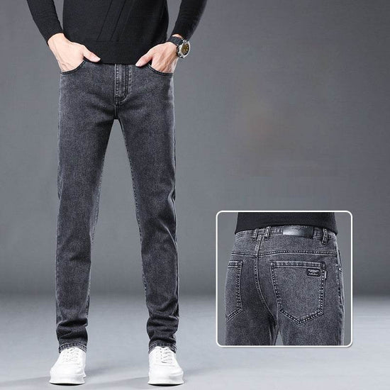 Jean slim droit extensible polyvalent pour homme - Droxev