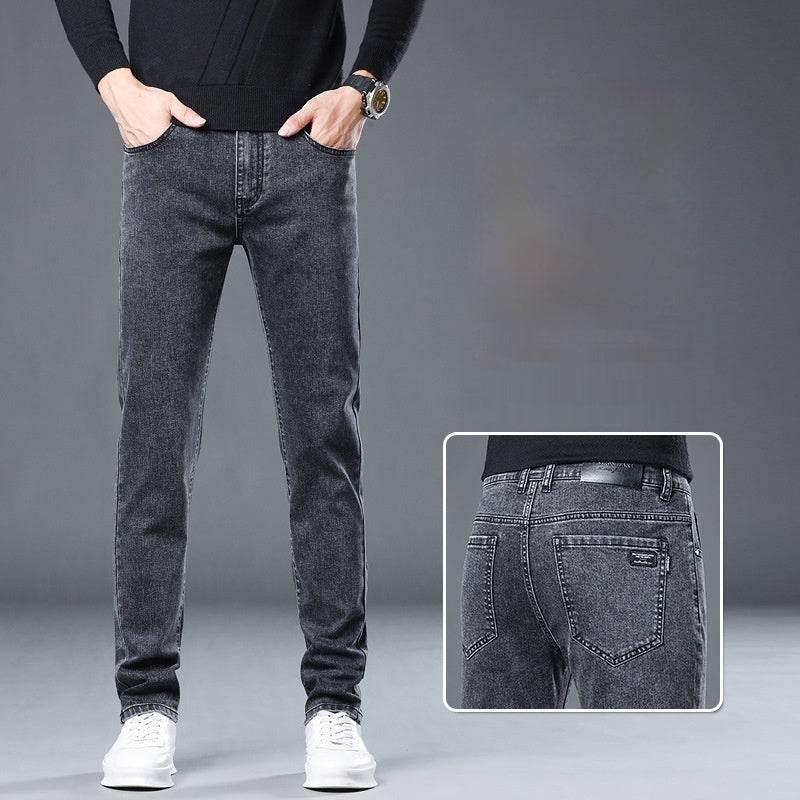 Jean slim droit extensible polyvalent pour homme - Droxev