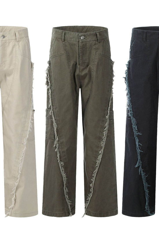 Salopette américaine rétro Cleanfit Loose Heavy Industry lavée et usée - Droxev