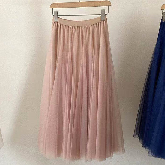 Robe trapèze mi-longue pour femme - Droxev