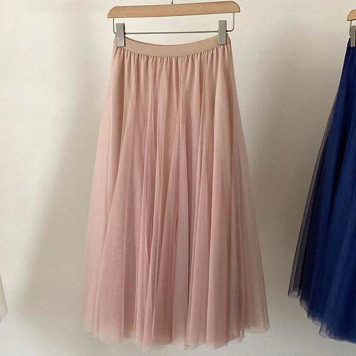 Robe trapèze mi-longue pour femme - Droxev