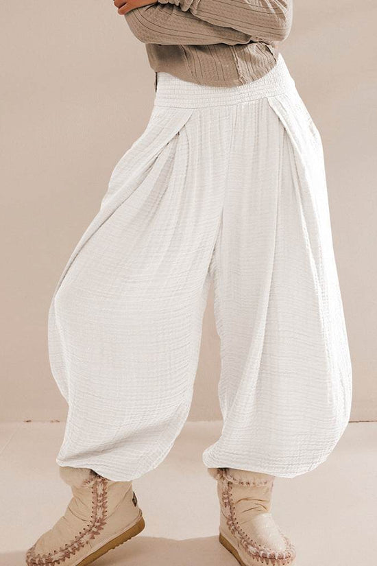 Pantalon décontracté droit dissimulant les bourrelets - Droxev