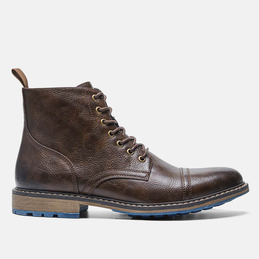 Chaussures de travail, bottes Martin rétro vintage pour hommes - Droxev
